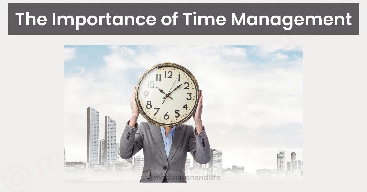 importance of time management essay 200 words