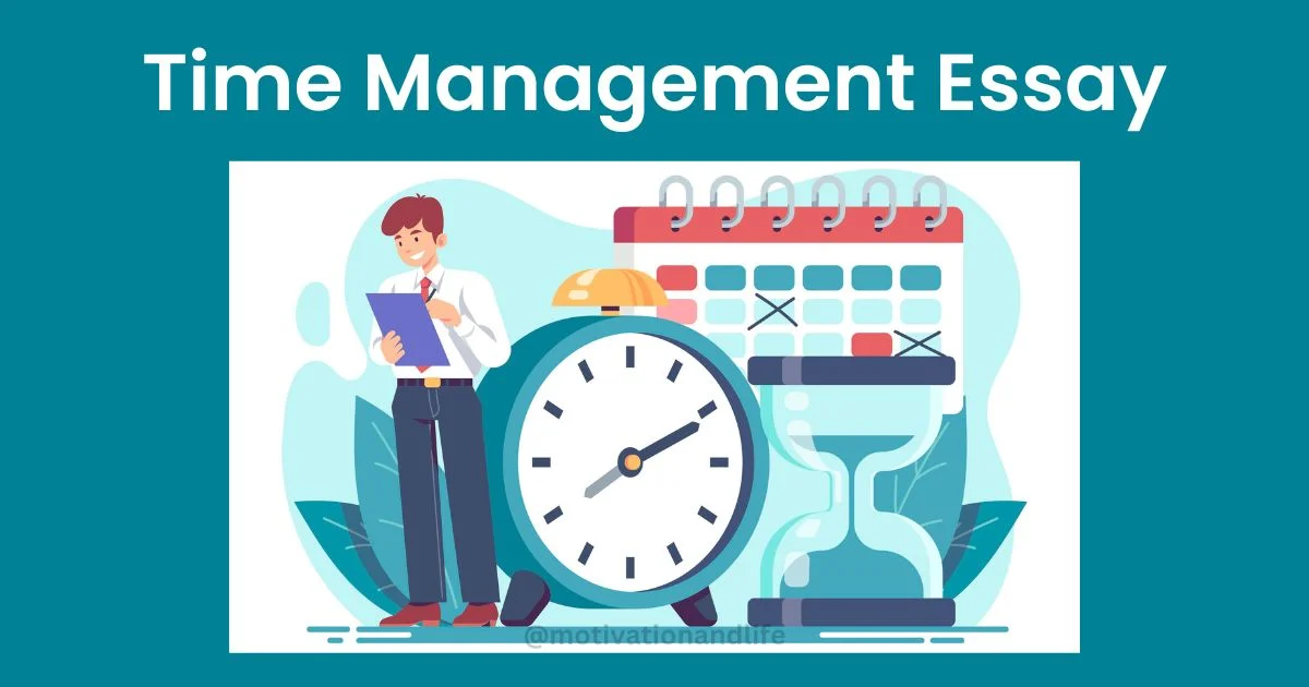 time management essay 100 words